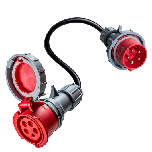 16A de 5 polos a 32A de 5 polos adaptador CEE