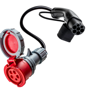 32A de 5 polos CEE a Tipo 2 adaptador