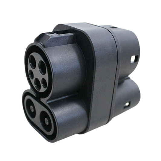 Adaptador de carga EV CCS1 a CCS2