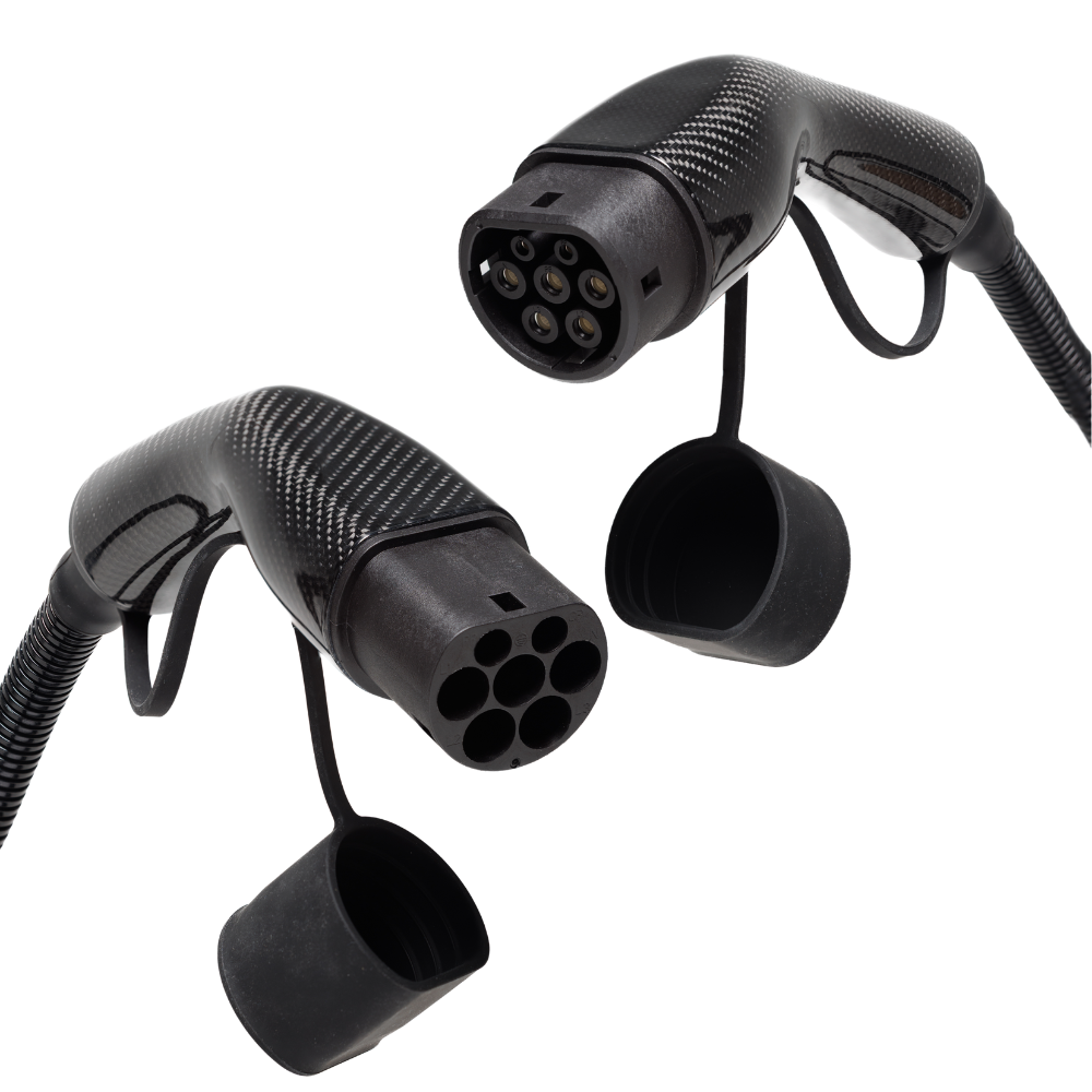 Voldt® Cable de carga Tipo 2 Fibra de Carbono 22kW
