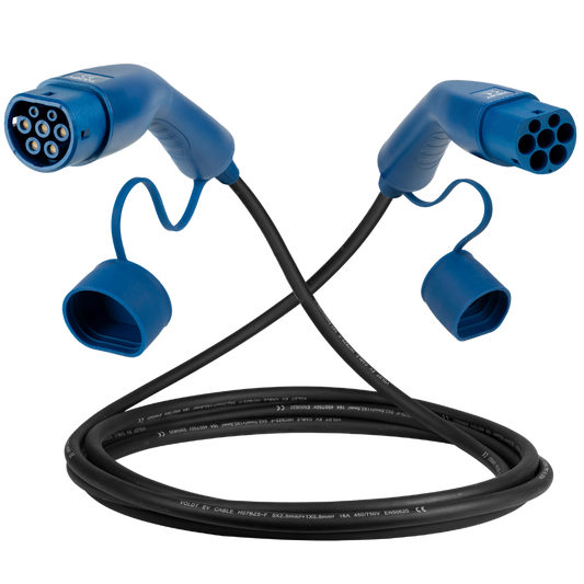 Tipo 2 | 1 fase | 16A | 3,7kW cable de carga