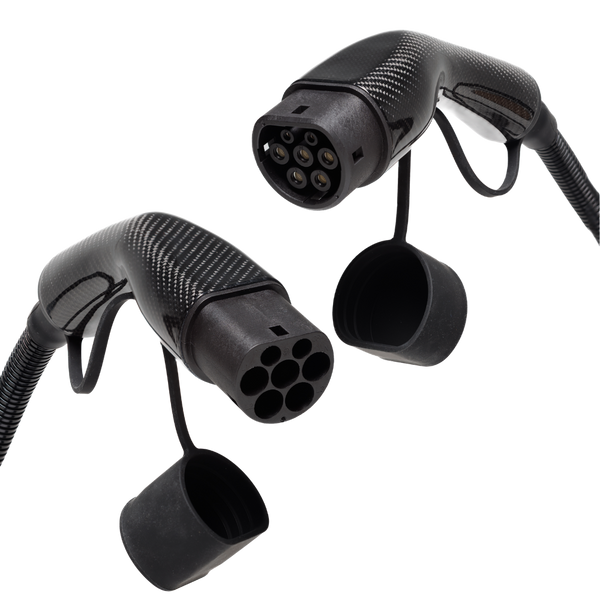 Voldt® Cable de carga Tipo 2 Fibra de Carbono 22kW