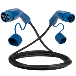 cable de carga tipo 2 - tipo 2 | modo 3 | 16A | 11kW