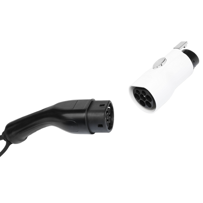 Adaptador Tipo 2 (cable de carga) a Tipo 1 (coche)
