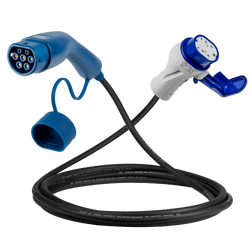 Cable de carga Tipo 2 - Tipo 3 | mode 3 | 16A | 11kW