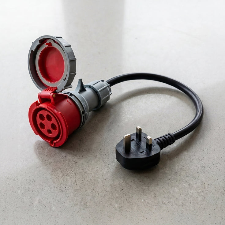32A de 5 polos CEE a tipo G adaptador para Reino Unido