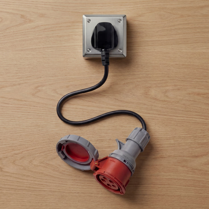 32A de 5 polos CEE a tipo G adaptador para Reino Unido