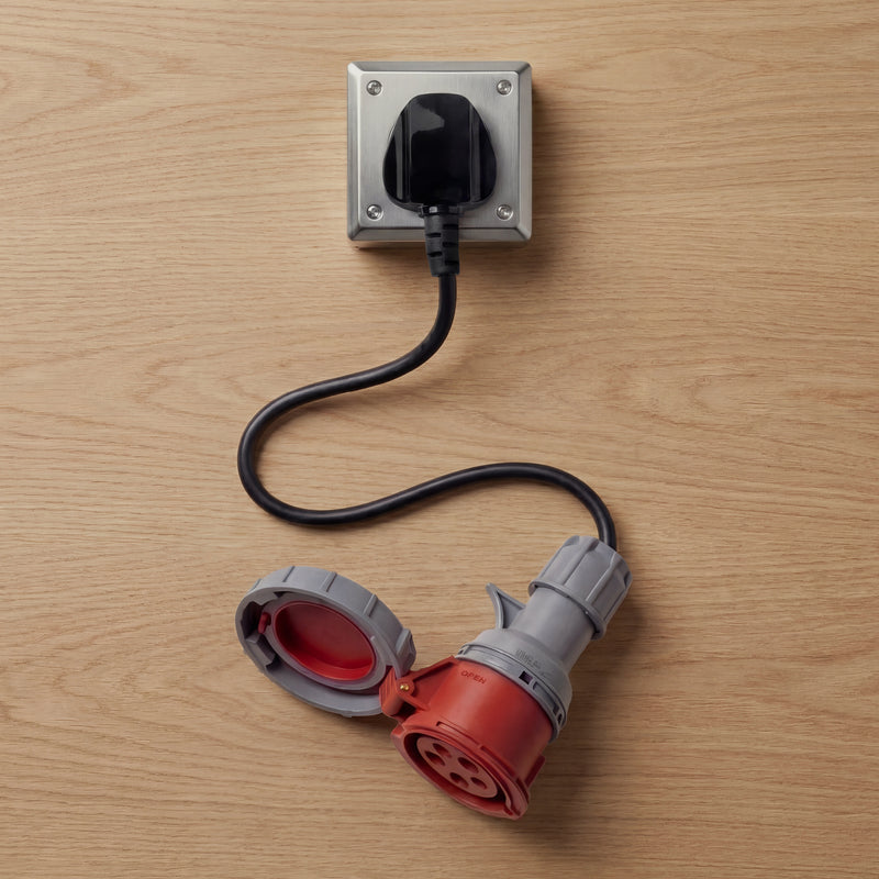 32A de 5 polos CEE a tipo G adaptador para Reino Unido