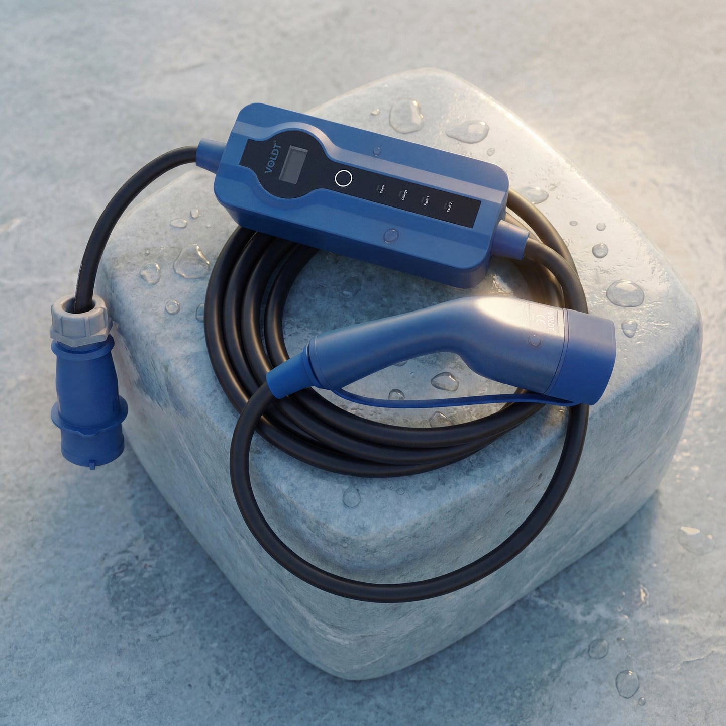 Voldt® cargador coche electrico CEE | 1 fase | 8A - 16A | 3.7kW + APP