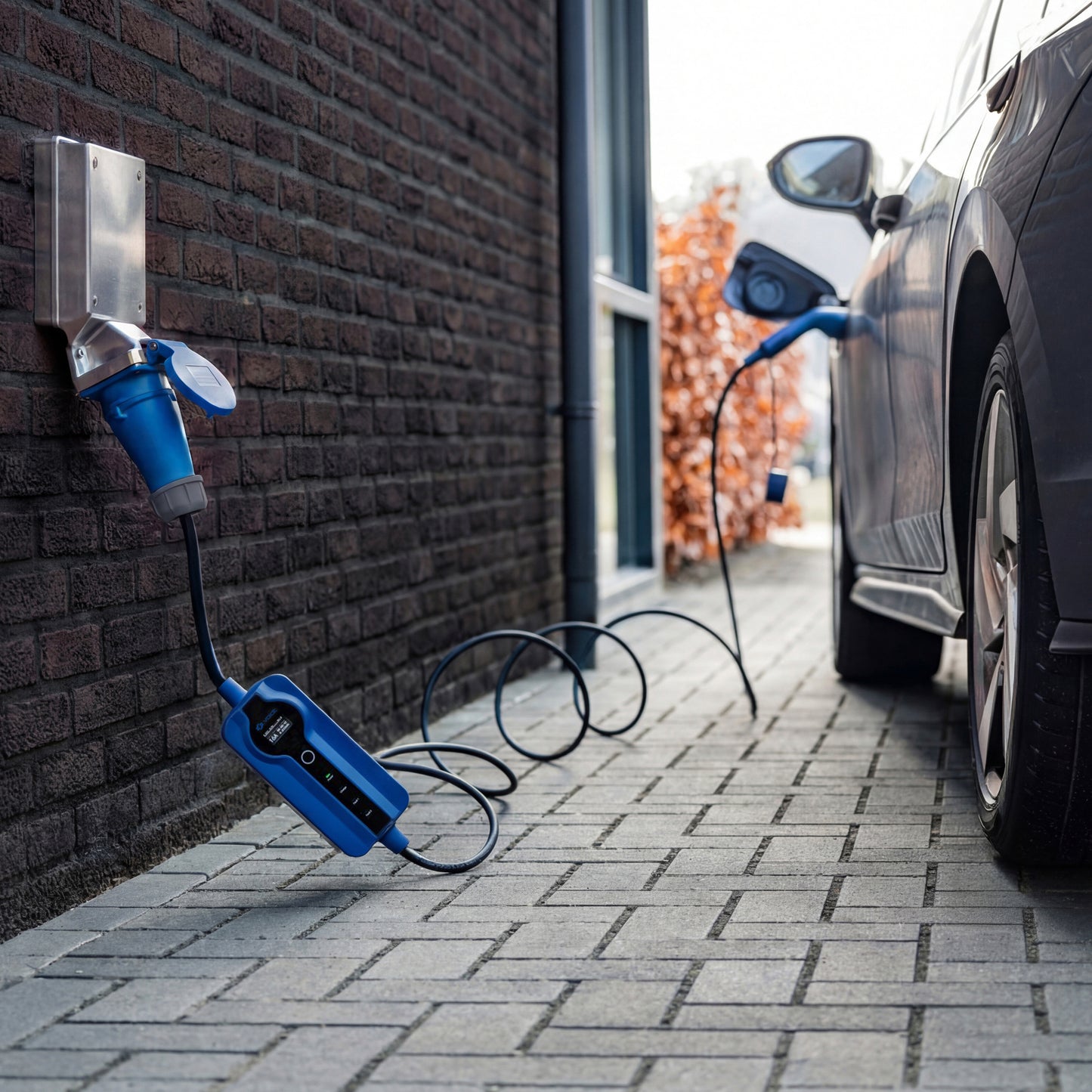 Voldt® cargador coche electrico CEE | 1 fase | 8A - 32A | 7.4kW + APP