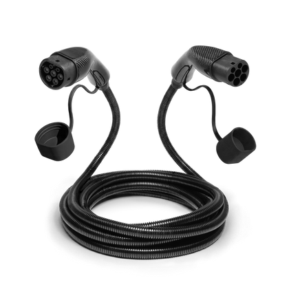 Voldt® Cable de carga Tipo 2 Fibra de Carbono 22kW