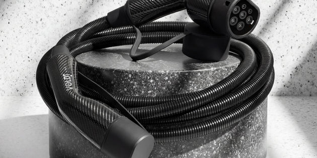 Voldt® Cable de carga Tipo 2 Fibra de Carbono 22kW