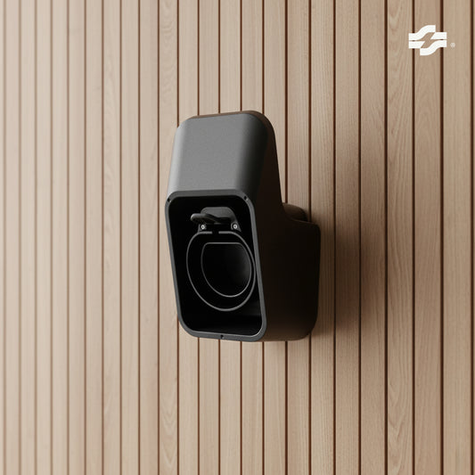 Soporte de enchufe para cable de carga EV tipo 2