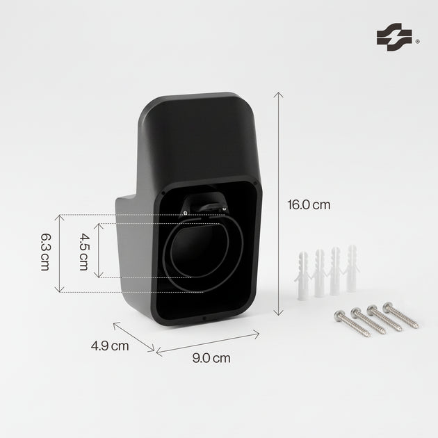 Soporte de enchufe para cable de carga EV tipo 2