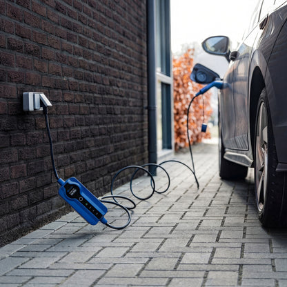 Voldt® cargador coche electrico schuko | 8A - 16A | 3,7kW + APP