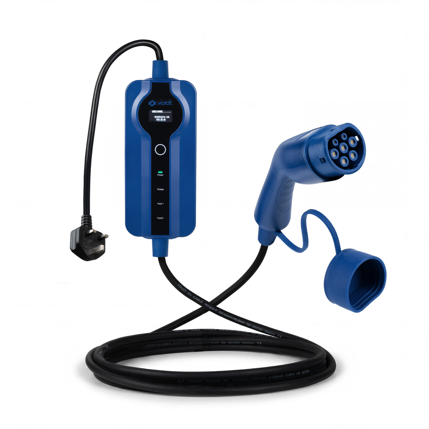 Cargador Granny | Regulable 8A - 16A | Cable de carga de 2,8kW