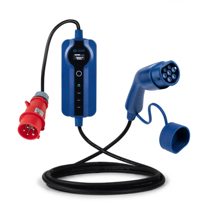 Voldt® cargador coche electrico CEE | 3 fase | 8A - 16A | 11kW + APP