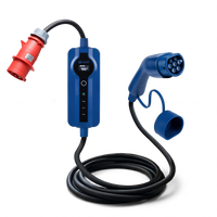 Voldt® cargador coche electrico CEE | 3 fase | 8A - 32A | 22kW + APP