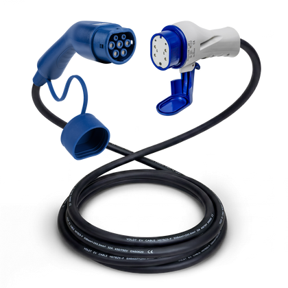 Cable de carga Tipo 2 - Tipo 3 | mode 3 | 32a | 22kW