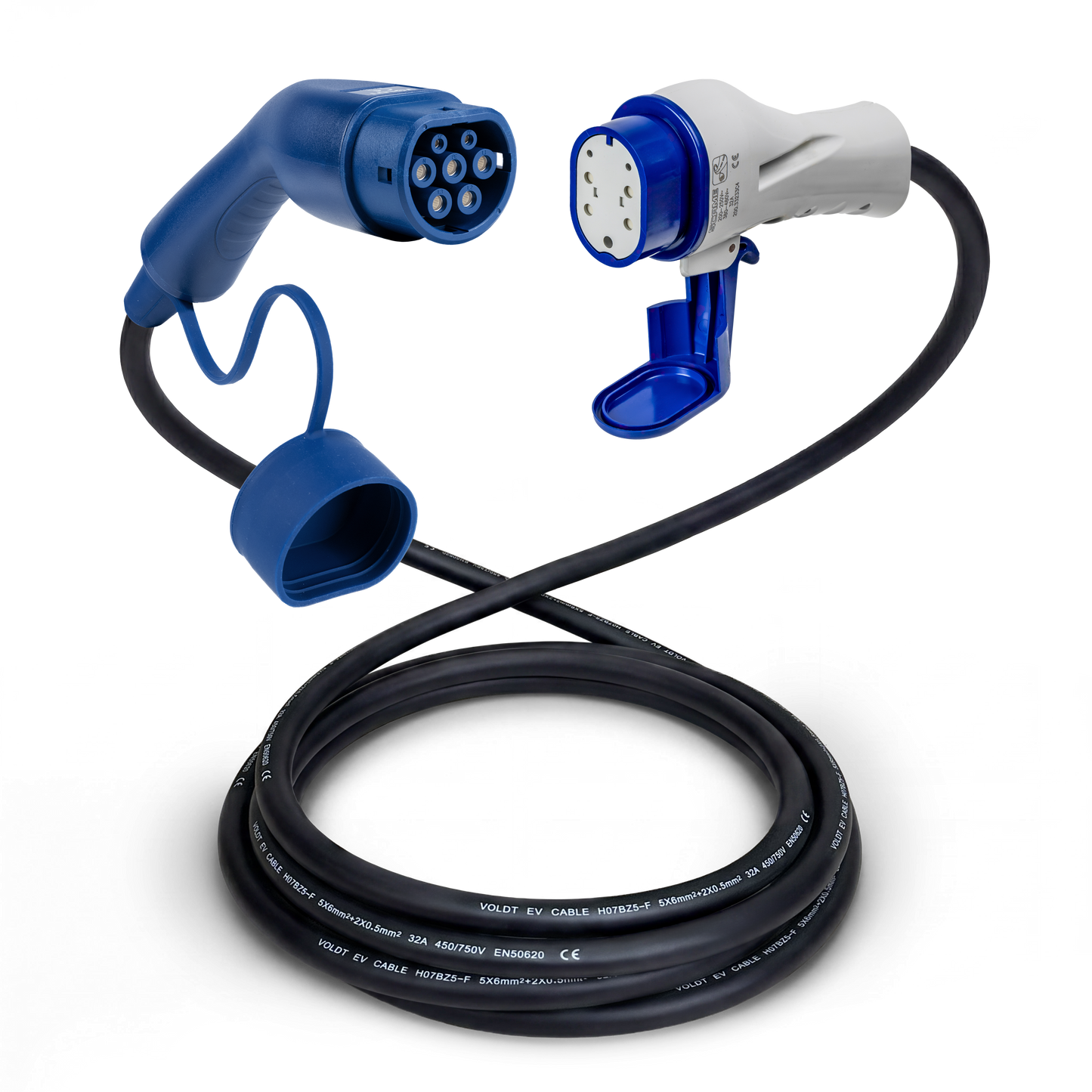 Cable de carga Tipo 2 - Tipo 3 | mode 3 | 32a | 22kW